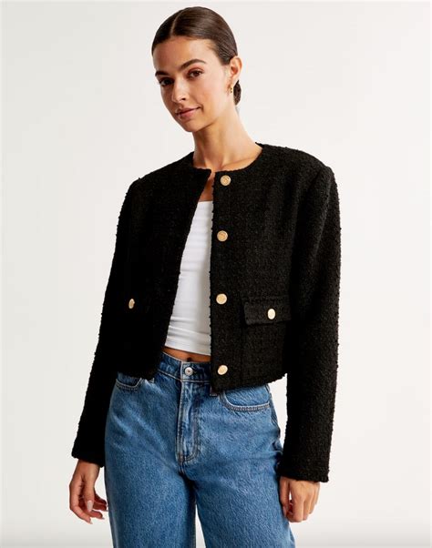 best chanel style cropped jacket.